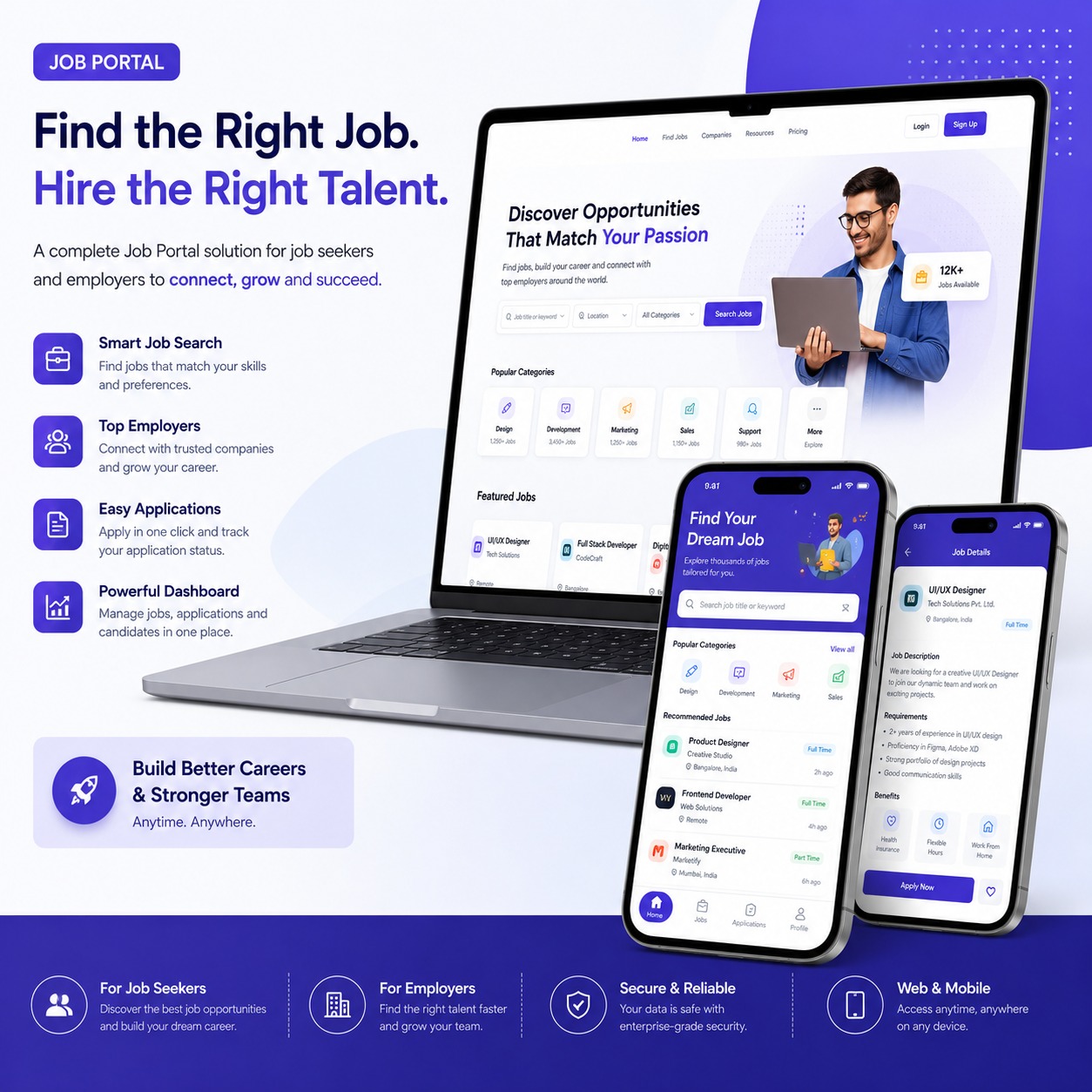 Job Portal Website & App