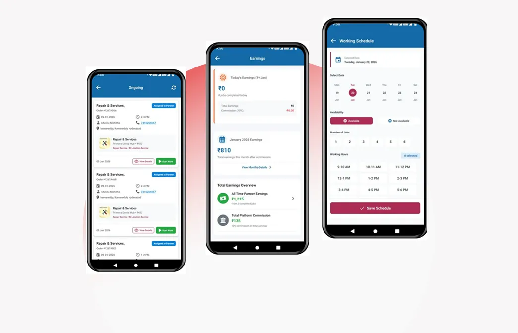 Primeradental Partner App
